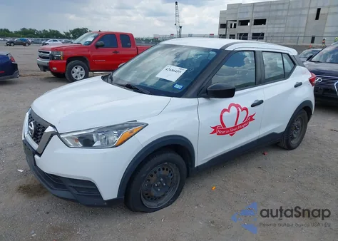 2020 Nissan Kicks S Xtronic Cvt z USA, uszkodzony, nr VIN 3N1CP5BV6LL528425